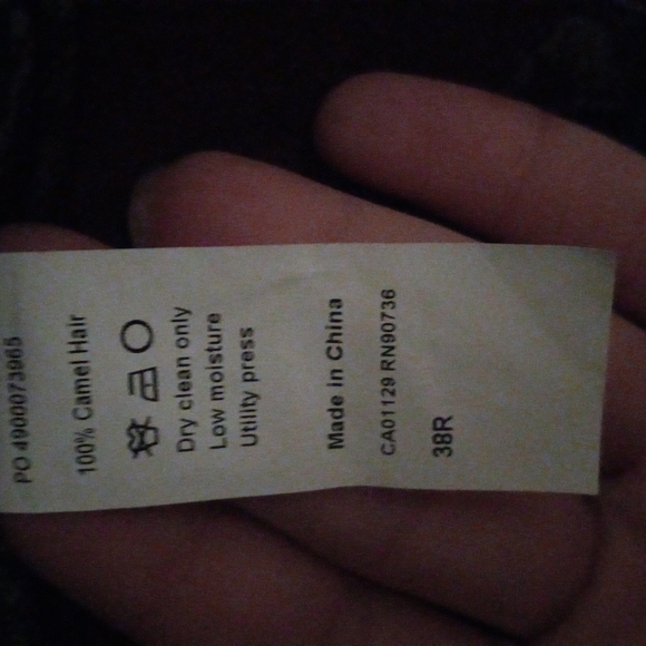 Lauren Ralph Lauren 100% Camel Hair Blazer - Picture 3 of 3